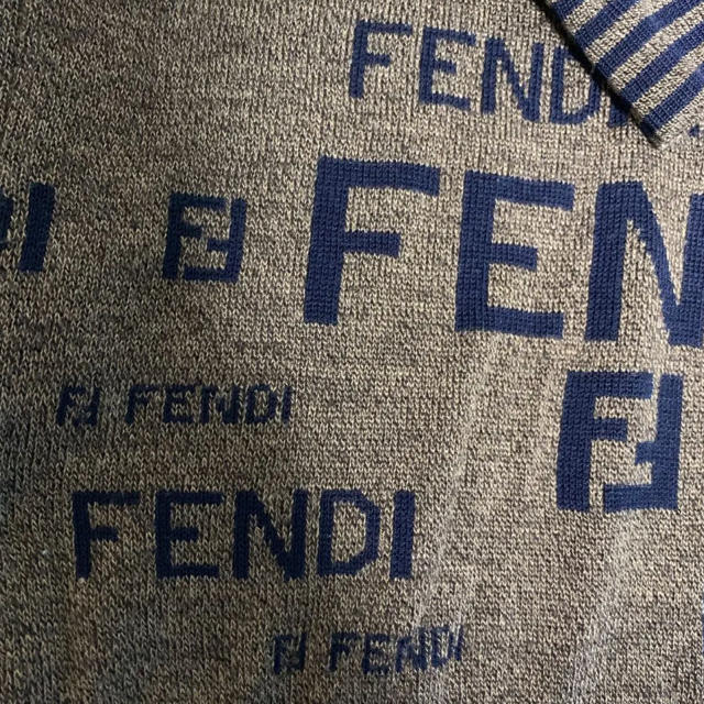 FENDI(フェンディ)のFENDI 薄手ニット vintage品 メンズのトップス(ニット/セーター)の商品写真