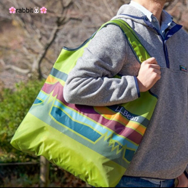 L.L.Bean(エルエルビーン)の新品未使用🌱 Katahdin Eco Bag カタディン・エコバッグ レディースのバッグ(エコバッグ)の商品写真