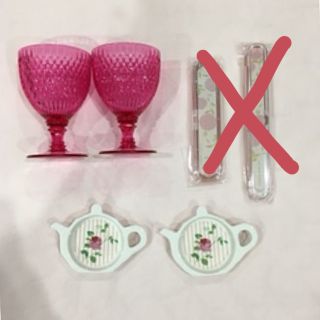 ローラアシュレイ(LAURA ASHLEY)の未使用　ローラアシュレイ　アクリルグラス　ティーバッグトレイ(食器)