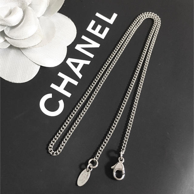 CHANEL - 正規品 シャネル ネックレス チェーン シルバー 刻印 プレート 05V 銀の通販 by ☆ハーベスト☆｜シャネルならラクマ