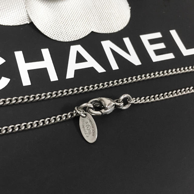 CHANEL - 正規品 シャネル ネックレス チェーン シルバー 刻印 プレート 05V 銀の通販 by ☆ハーベスト☆｜シャネルならラクマ