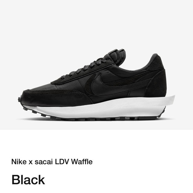 NIKE x sacai LDV waffle靴/シューズ