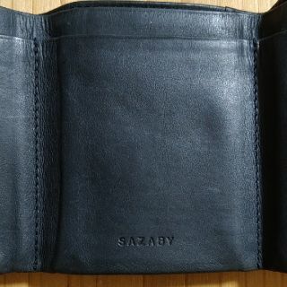 サザビー(SAZABY)の期間限定値下げ！三つ折り財布　SAZABY　革(折り財布)