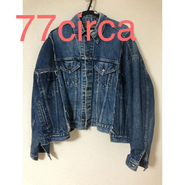 77circa levi's リメイク デニム　ジャケット