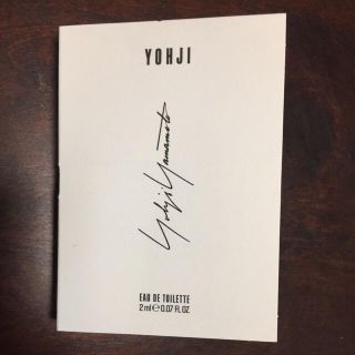 ヨウジヤマモト(Yohji Yamamoto)のヨウジ・ヤマモトのオードトワレ（サンプル）(ユニセックス)