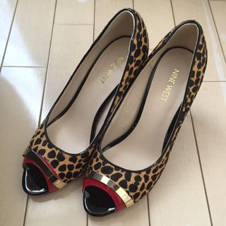 ナインウエスト(NINE WEST)のNINE WEST レオパード パンプス(ハイヒール/パンプス)