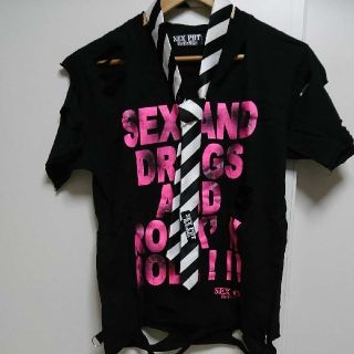 セックスポットリベンジ(SEX POT ReVeNGe)のSEX POT ReVeNGe(セックスポットリベンジ)ダメージ Tシャツ(Tシャツ(半袖/袖なし))