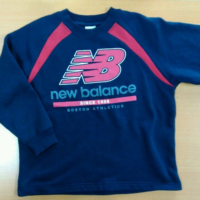 New Balance(ニューバランス)のニューバランス・トレーナー・裏起毛 キッズ/ベビー/マタニティのキッズ服男の子用(90cm~)(ジャケット/上着)の商品写真