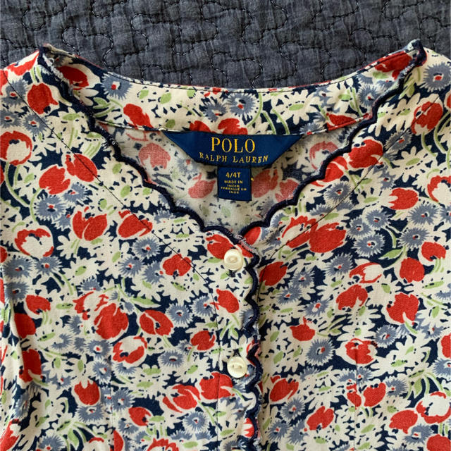 Ralph Lauren(ラルフローレン)のるりるり様専用　ラルフローレン ☆ 半袖ワンピース　4T キッズ/ベビー/マタニティのキッズ服女の子用(90cm~)(ワンピース)の商品写真