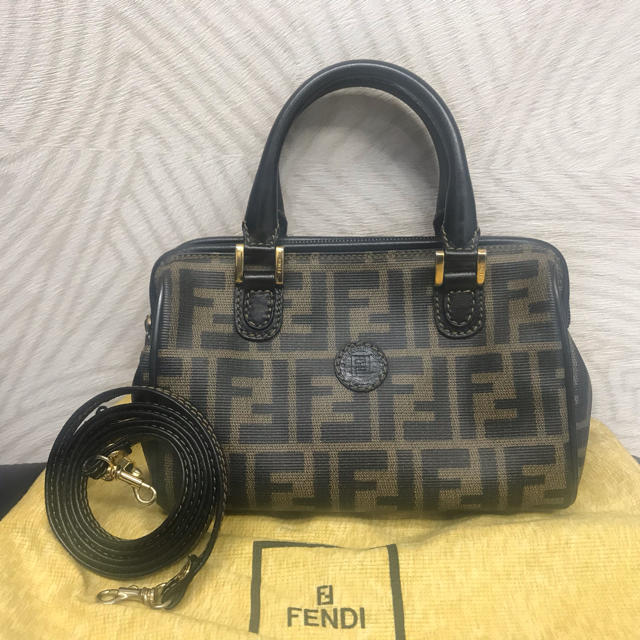 日本未発売】 FENDI - ☆フェンディ☆ズッカ☆PVC☆2WAYバッグ☆ミニ