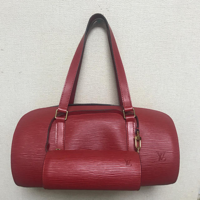 LOUIS VUITTON エピ スフロ 赤 バッグ LOUIS VUITTON エピ スフロ 赤 バッグ
