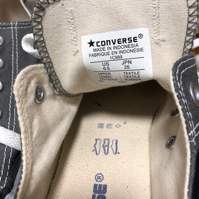 CONVERSE(コンバース)のコンバース オールスター  グレー  25.0 レディースの靴/シューズ(スニーカー)の商品写真