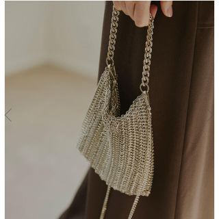 アメリヴィンテージ(Ameri VINTAGE)の新品未使用☆即完売品☆HEAVY CHAIN MESH BAG(ショルダーバッグ)