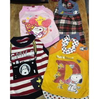 スヌーピー(SNOOPY)のスヌーピー　ペット服4枚で(犬)