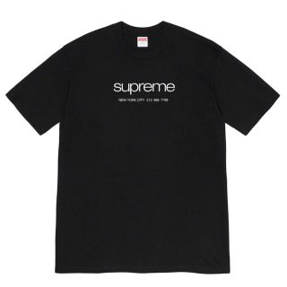 シュプリーム(Supreme)のSupreme Shop Tee 黒S(Tシャツ/カットソー(半袖/袖なし))