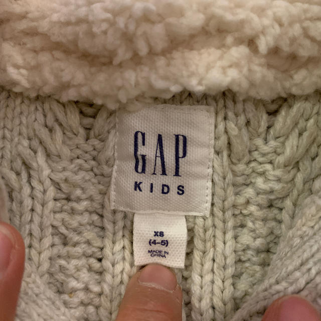 GAP(ギャップ)のセーター　キッズ　Gap 110cm ☆さらに値下げ キッズ/ベビー/マタニティのキッズ服男の子用(90cm~)(ニット)の商品写真