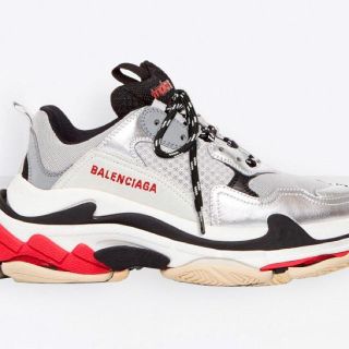 バレンシアガ(Balenciaga)のbalenciaga  triple s   カラー シルバー (スニーカー)