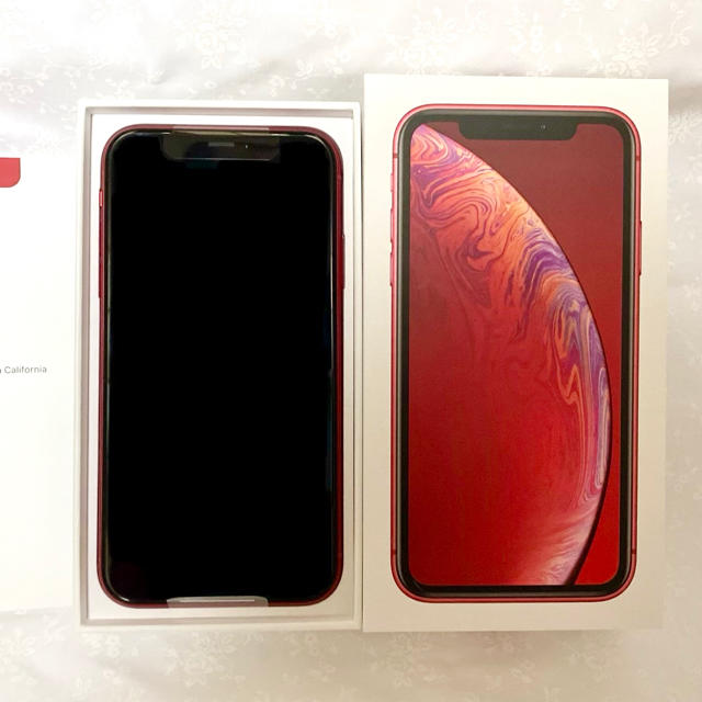 iPhone XR 本体　128GB  RED 未使用品