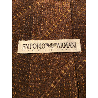 エンポリオアルマーニ(Emporio Armani)の【EMPORIO ARMANI】美品　ネクタイ　落ち着いたストライプ(ネクタイ)