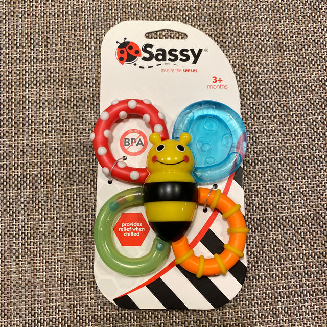 Sassy(サッシー)のSassy  歯固めラトル キッズ/ベビー/マタニティのおもちゃ(がらがら/ラトル)の商品写真