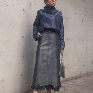 アメリヴィンテージ(Ameri VINTAGE)のHIGH NECK BLOUSE (01010420620)(シャツ/ブラウス(長袖/七分))