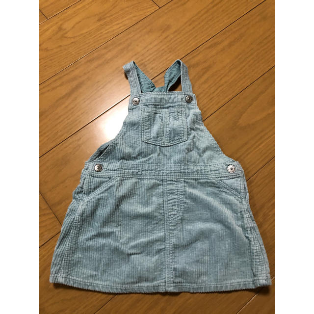 H&M(エイチアンドエム)のH&M♫ 綺麗色　ジャンパースカート 92 キッズ/ベビー/マタニティのキッズ服女の子用(90cm~)(ワンピース)の商品写真