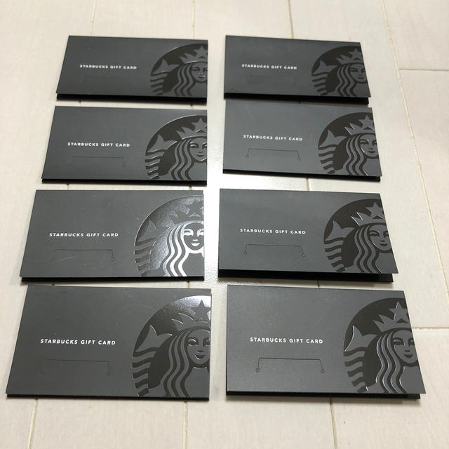 Starbucks Coffee(スターバックスコーヒー)の韓国スタバ　スタバカード　ホルダー　8枚 チケットの優待券/割引券(フード/ドリンク券)の商品写真