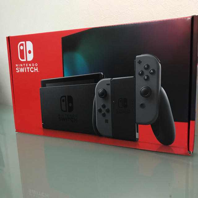 新型　Nintendo Switch Joy-Con(L)/(R) グレー