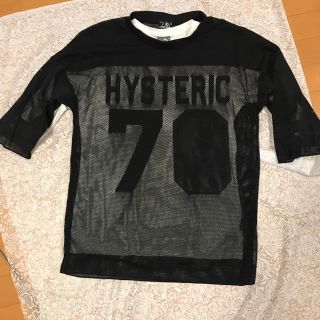 ヒステリックグラマー(HYSTERIC GLAMOUR)のヒステリックグラマーメッシュＴ(カットソー(長袖/七分))