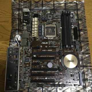 エイスース(ASUS)の【中古】ASUS H97-PRO ATXマザーボード(PCパーツ)