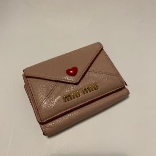 ミュウミュウ(miumiu)のミュウミュウ マドラスラブ 財布 ラブレター(財布)