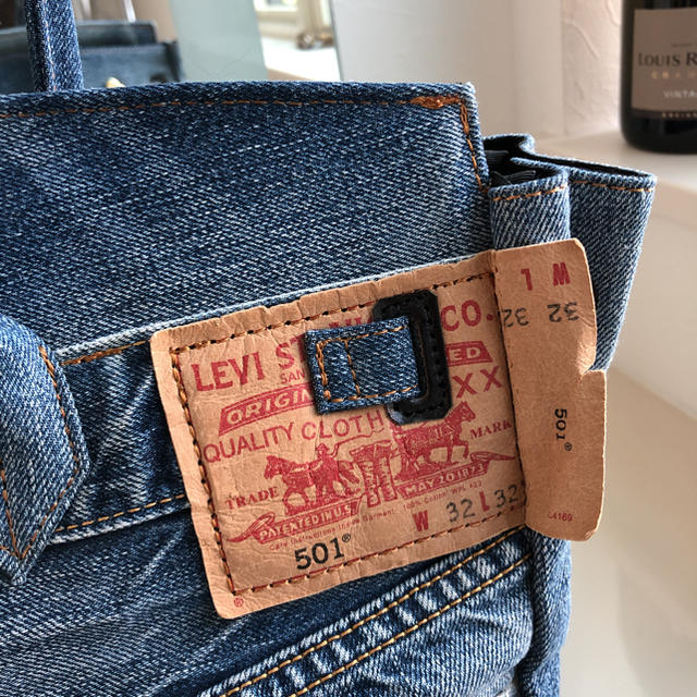 送関込 新品 完全オーダー品 リーバイス501デニムバーキン サイズ35