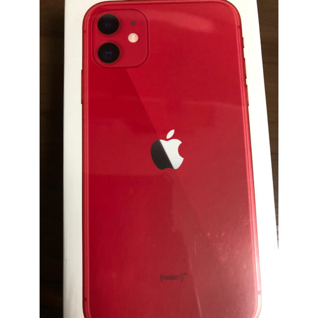 魅力の iPhone - iPhone11 (PRODUCT)RED 64GB SIMフリー