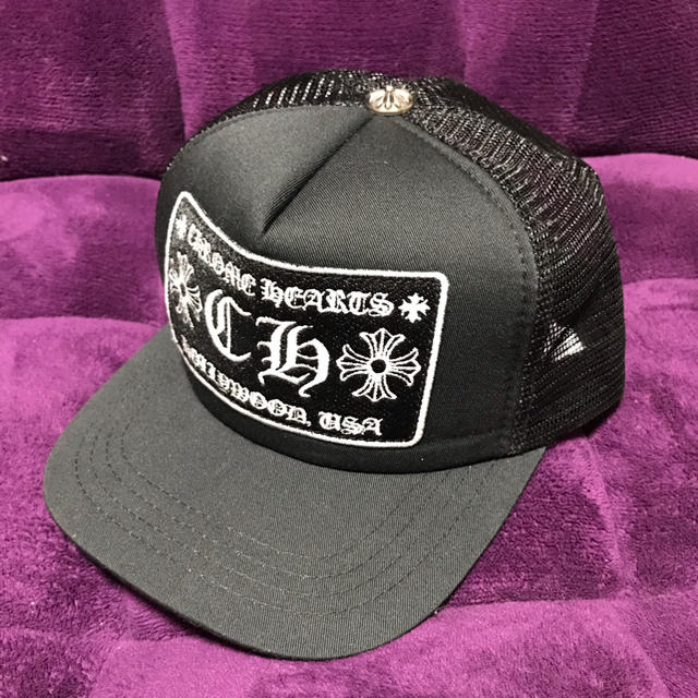 値下げ可！Chrome Hearts 定番キャップ