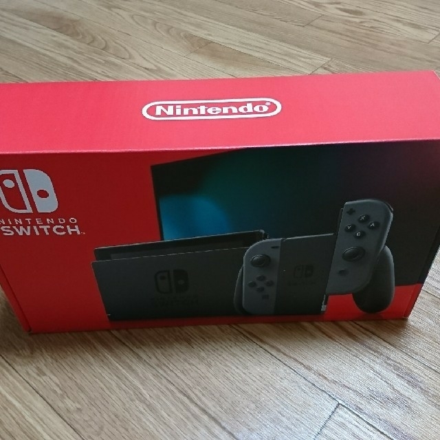 家庭用ゲーム機本体任天堂 switch本体(グレー)