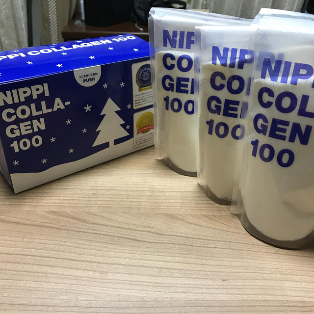 新品‼️未開封‼️ニッピコラーゲン100×3袋