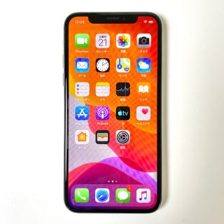 アップル(Apple)のiPhone X SIMフリー 64GB 🔋90%(スマートフォン本体)