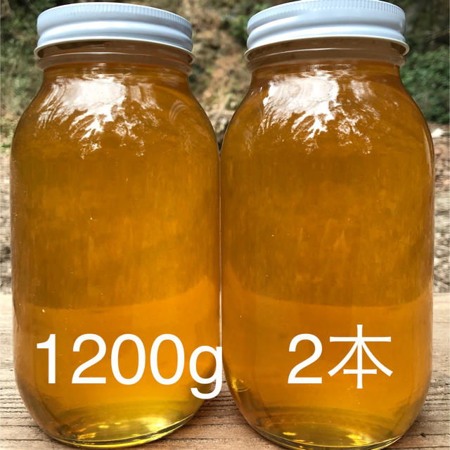 国産　百花蜜　1200g  2本食品/飲料/酒