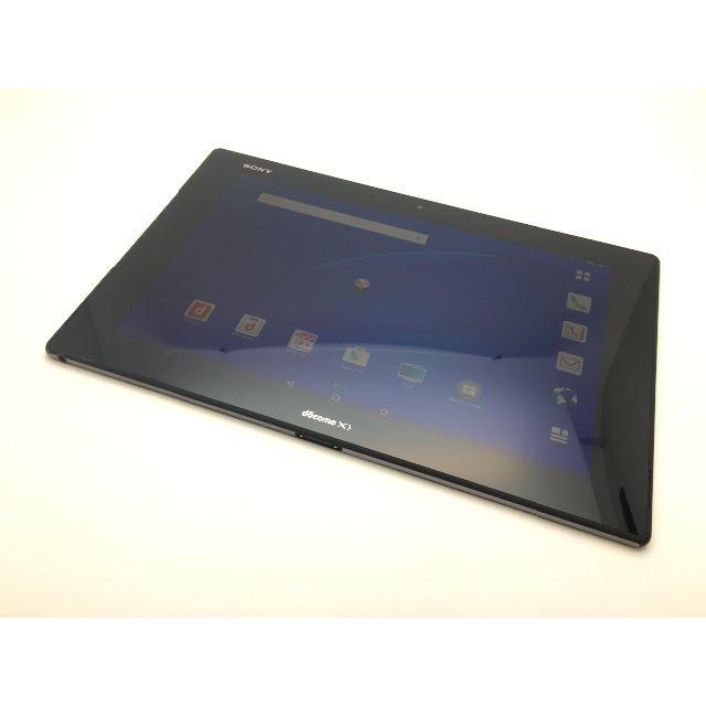 SONY(ソニー)の02美品 ドコモ XperiaTM Z2 Tablet SO-05F ブラック スマホ/家電/カメラのPC/タブレット(タブレット)の商品写真