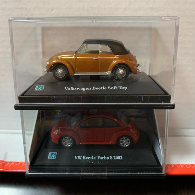 Volkswagen(フォルクスワーゲン)の1/72 ＶＷ ミニカー 4台セット エンタメ/ホビーのおもちゃ/ぬいぐるみ(ミニカー)の商品写真