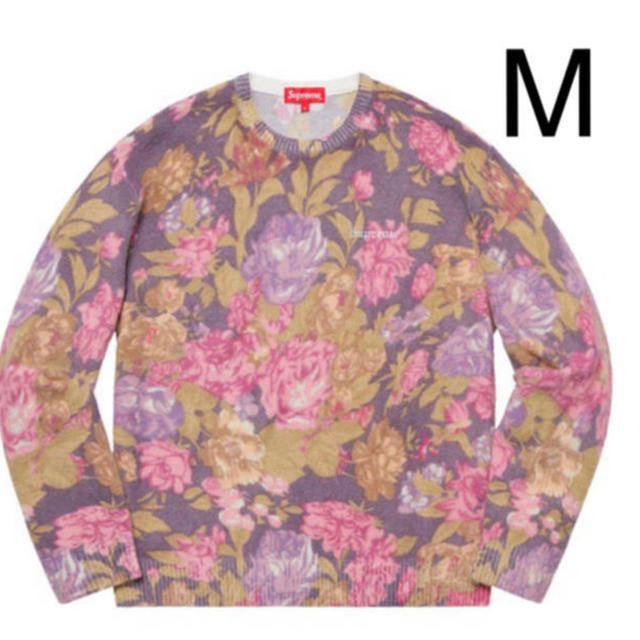 Supreme Floral Angora Sweater Mサイズ