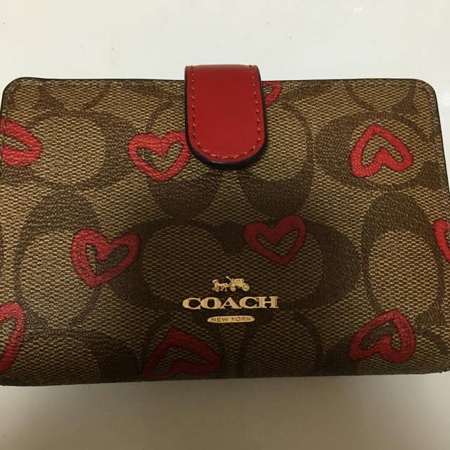 COACHバレンタイン限定財布