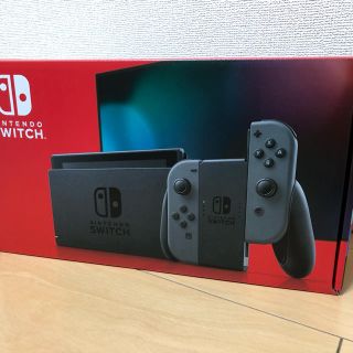 ニンテンドースイッチ(Nintendo Switch)のNintendo Switch グレー 新品(家庭用ゲーム機本体)