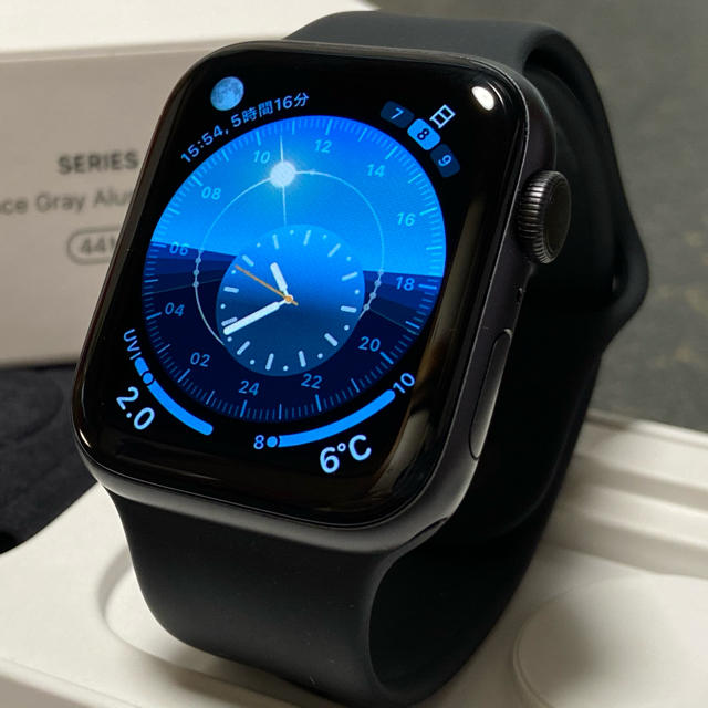 Apple Watch Series5 44mm GPS アルミニウム ブラック