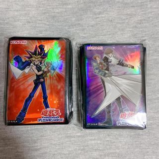 コナミ(KONAMI)の遊戯王 スリーブ　2つ　セット(カード)