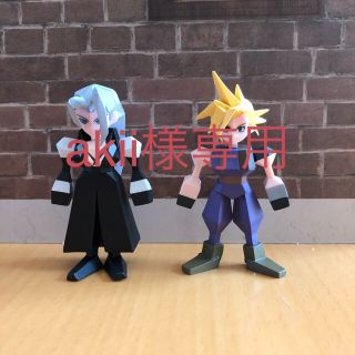 スクウェアエニックス(SQUARE ENIX)のFF7くじ　G賞　セフィロス　クラウド　セット(ゲームキャラクター)