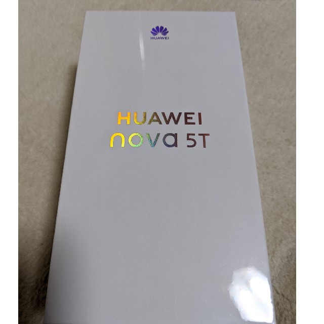 HUAWEI nova5T 新品未開封スマートフォン本体