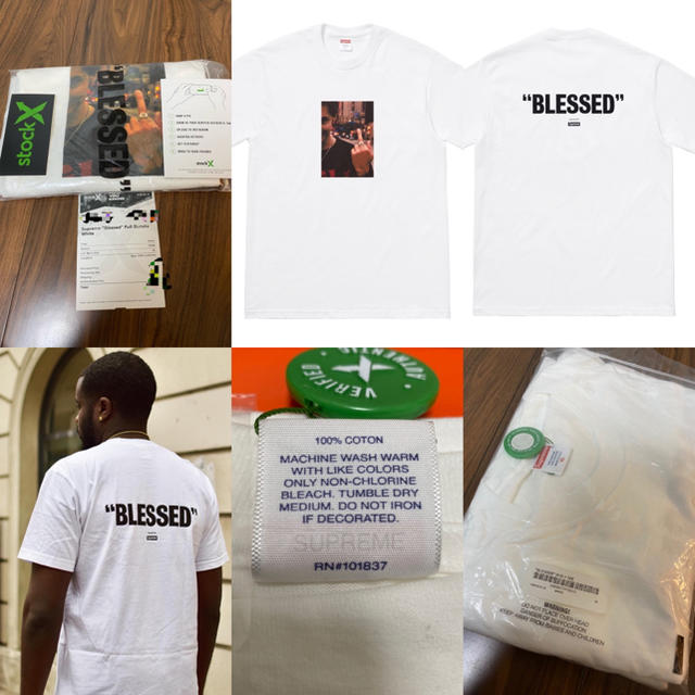 トップスXL Supreme BLESSED T-Shirt TEE Tシャツ