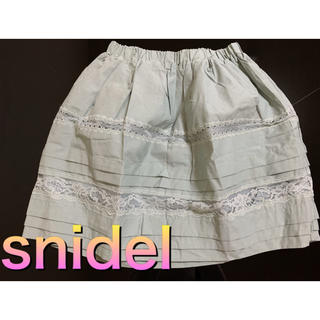スナイデル(SNIDEL)の新品未使用 snidel【スナイデル】スカート(ミニスカート)