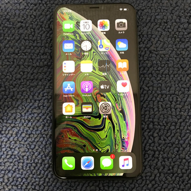 Apple(アップル)のiPhoneXS MAX 難あり スマホ/家電/カメラのスマートフォン/携帯電話(スマートフォン本体)の商品写真